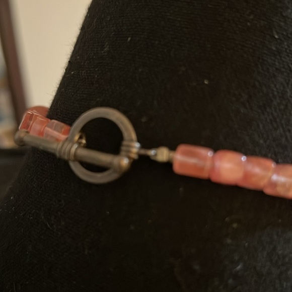 Beautiful stone and copper short necklace - Picture 3 of 6